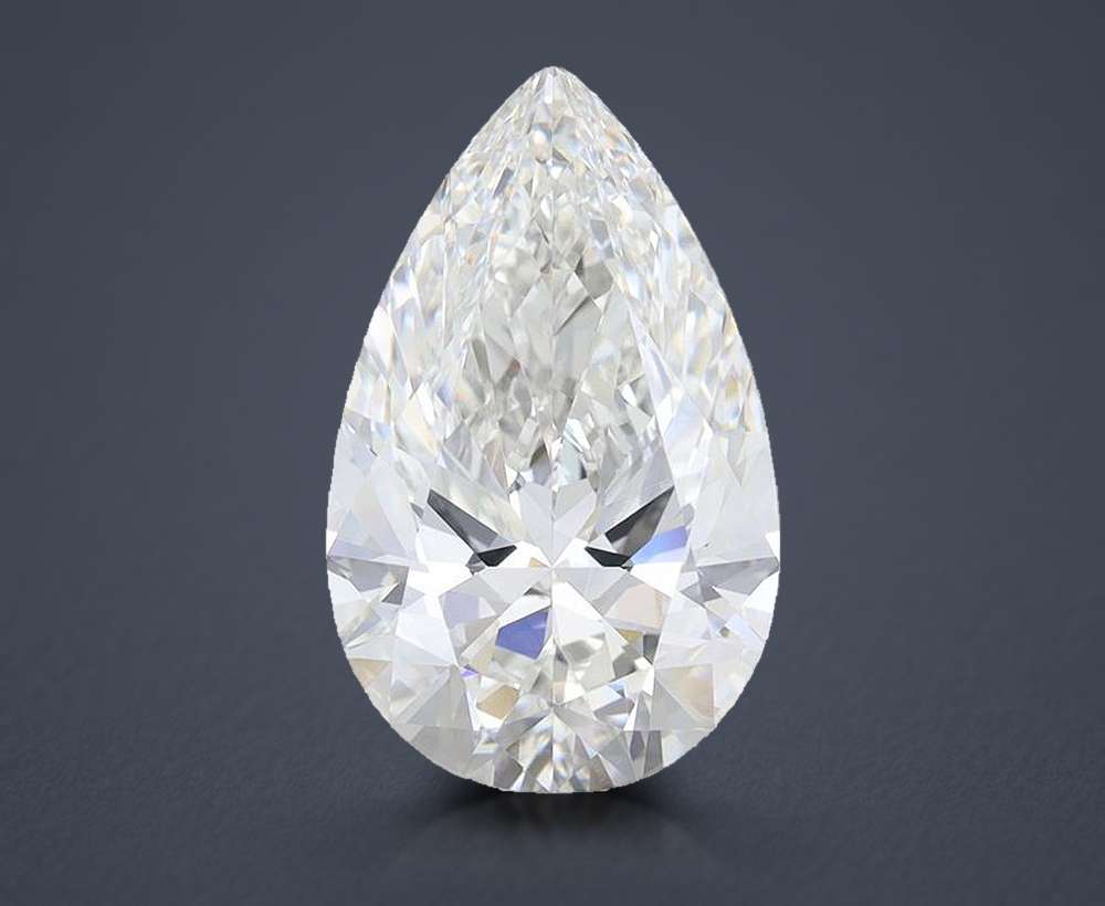 5.23 Carat Pear Lab Diamond