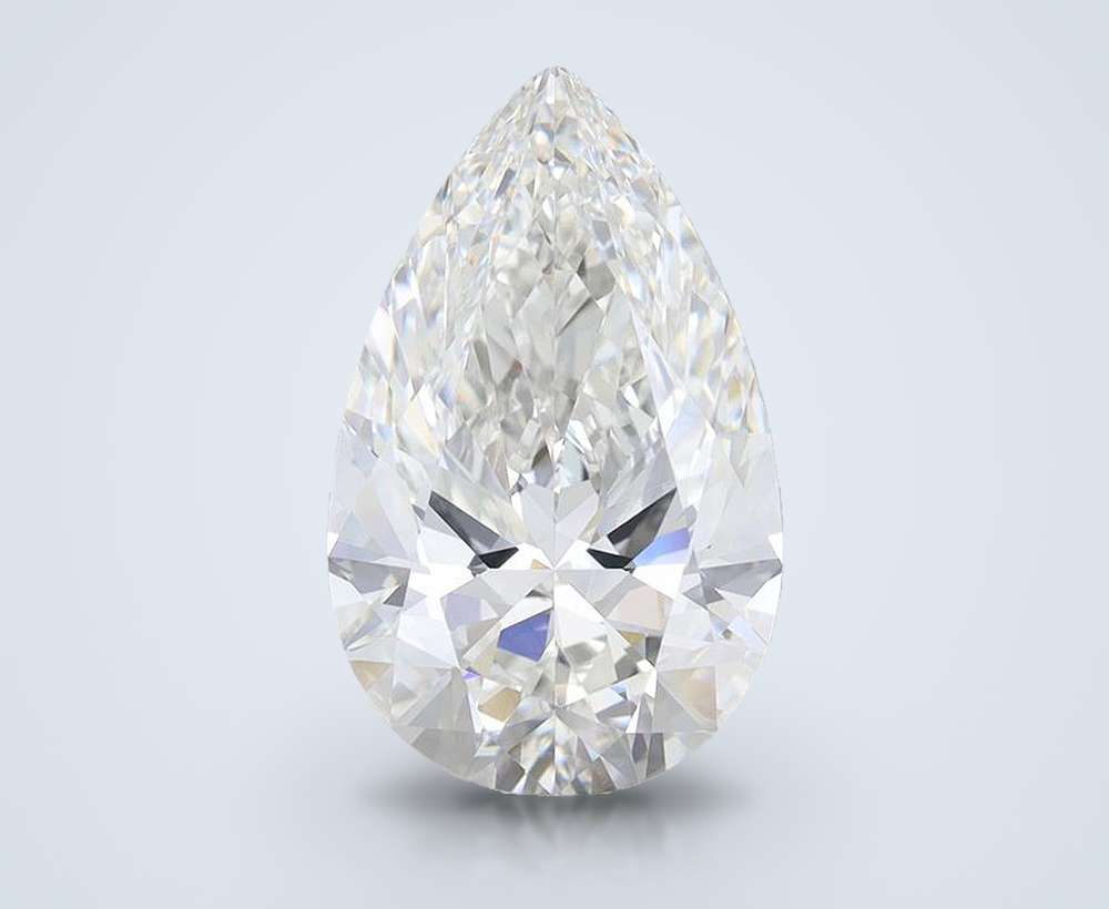 5.23 Carat Pear Lab Diamond