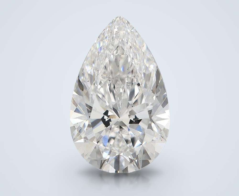 5.72 Carat Pear Lab Diamond