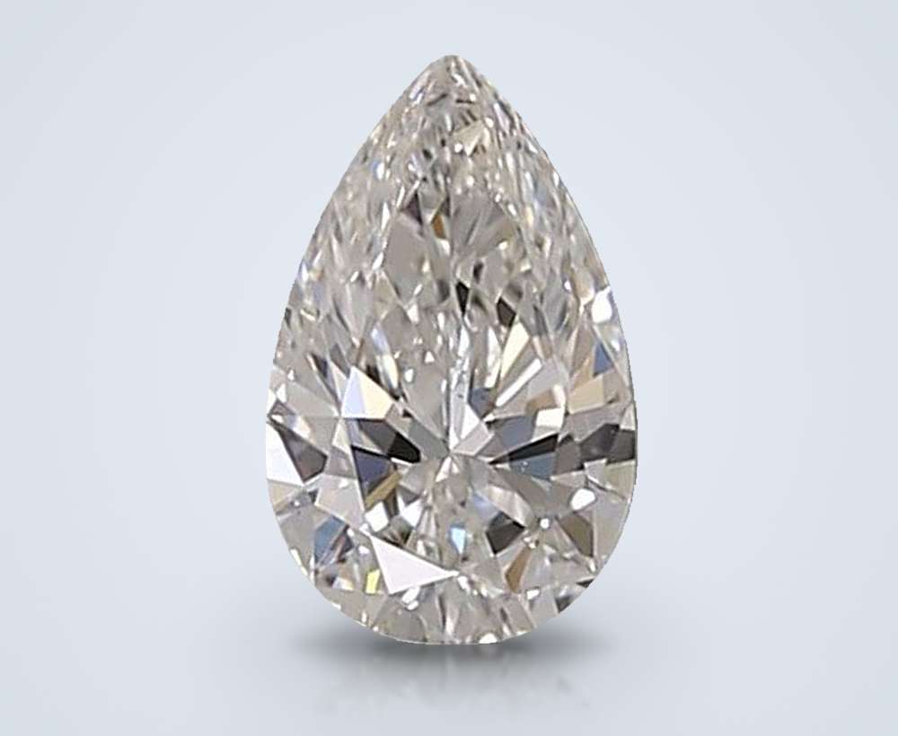 0.37 Carat Pear Lab Diamond