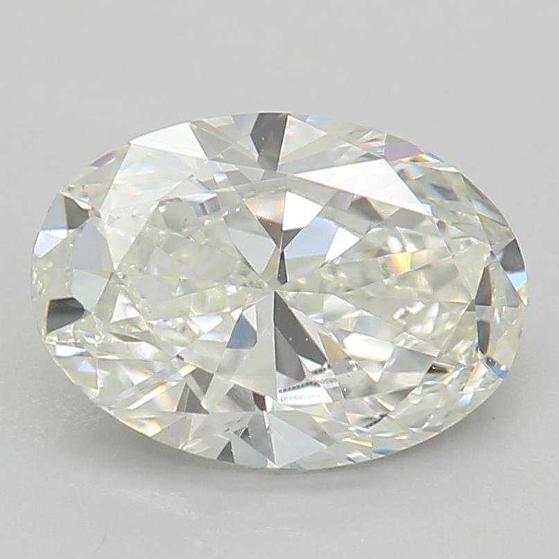 0.94ct F VVS2 Very Good Cut Oval Lab Grown Diamond