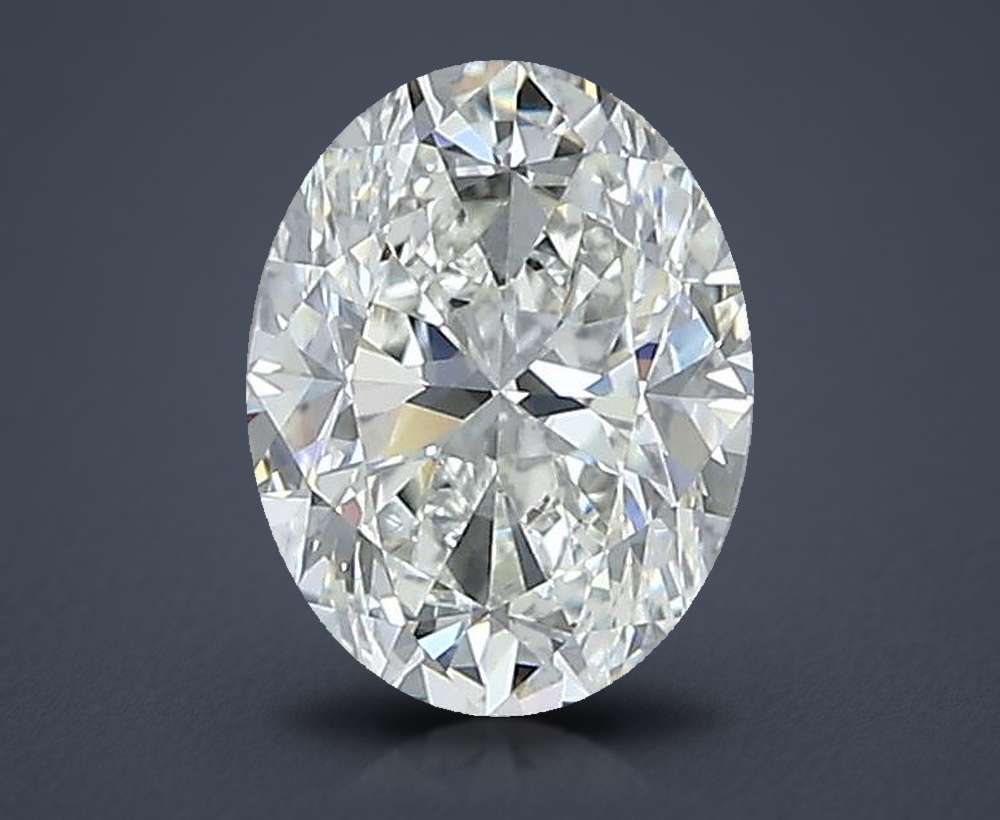 1.00 Carat Oval Natural Diamond