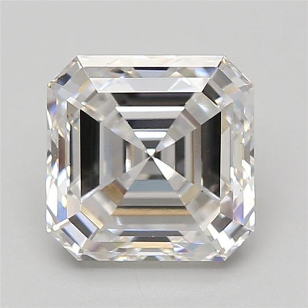 3.04ct D VS1 Excellent Cut Asscher Lab Grown Diamond