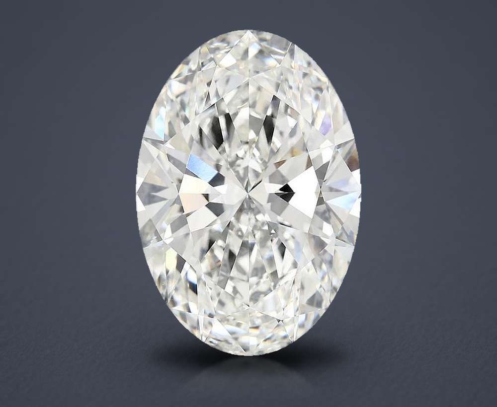 11.69 Carat Oval Lab Diamond