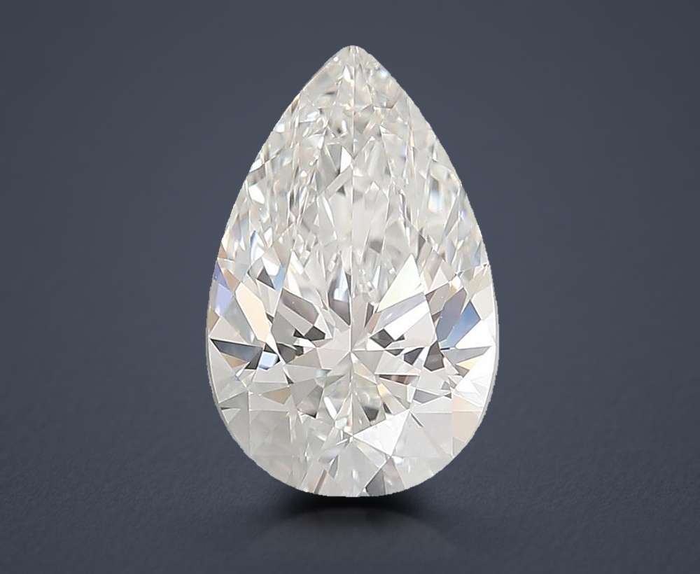 3.04 Carat Pear Lab Diamond