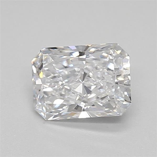 0.59ct D SI1 Rare Carat Ideal Cut Radiant Lab Grown Diamond