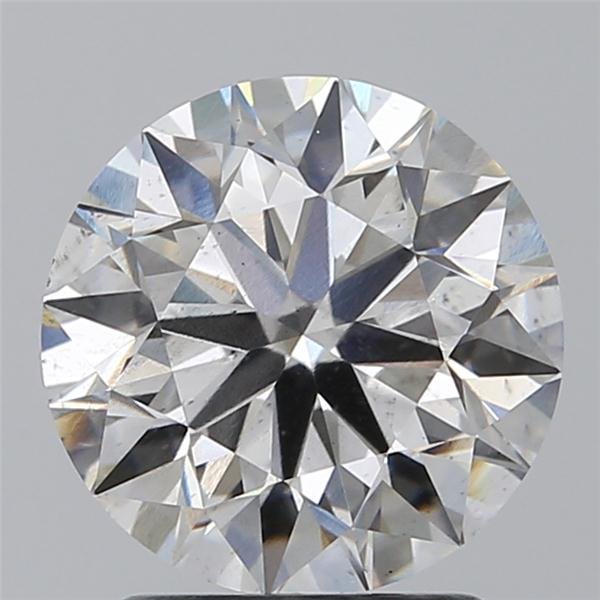 2.00ct F SI1 Excellent Cut Round Lab Grown Diamond