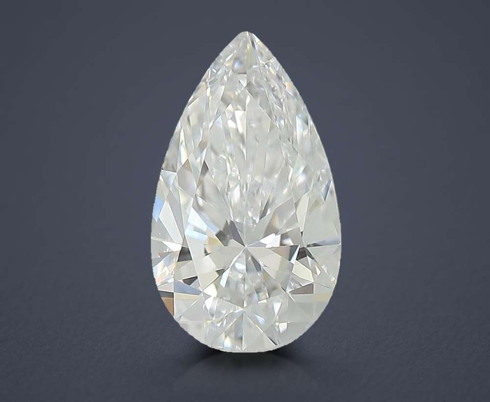 1.00 Carat Pear Lab Diamond