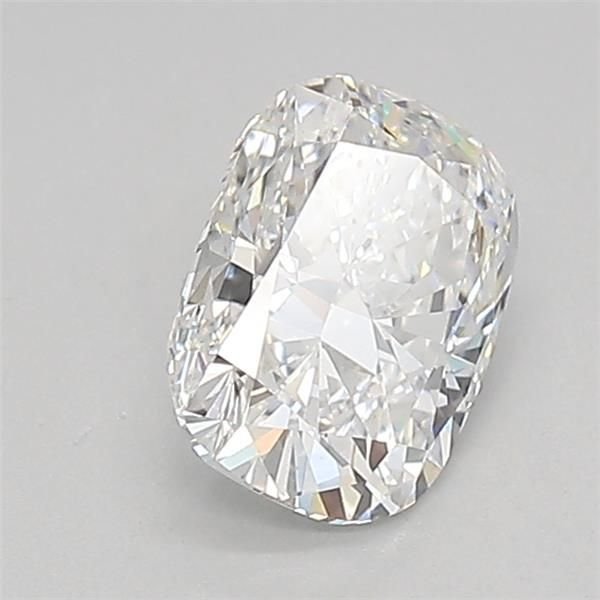 0.88ct D VVS2 Rare Carat Ideal Cut Cushion Lab Grown Diamond