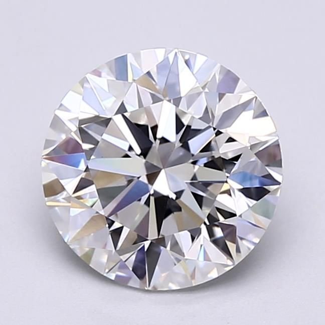 2.80ct E VVS2 Rare Carat Ideal Cut Round Lab Grown Diamond