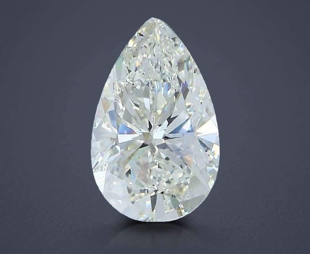 1.83 Carat Pear Natural Diamond