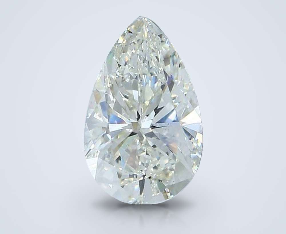 1.83 Carat Pear Natural Diamond