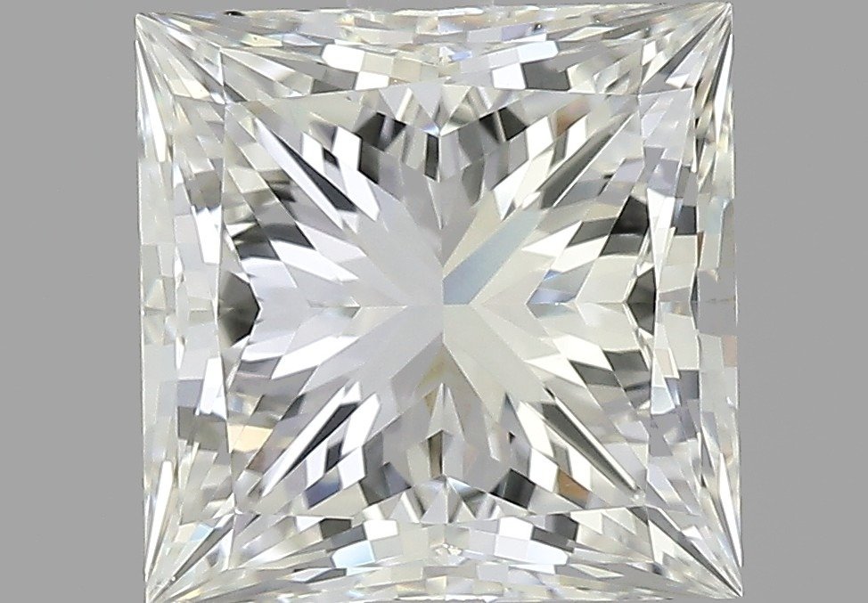 5.02ct J VS2 Excellent Cut Princess Diamond