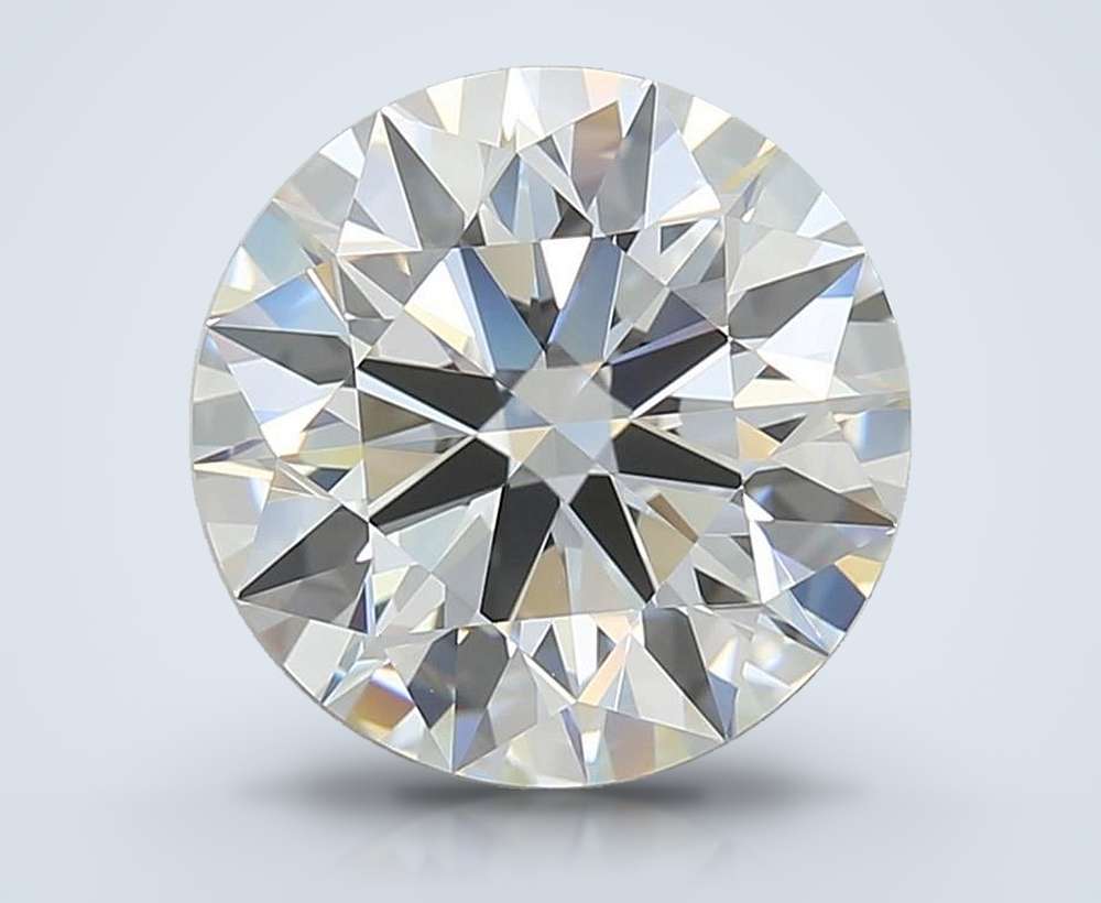 4.06 Carat Round Lab Diamond