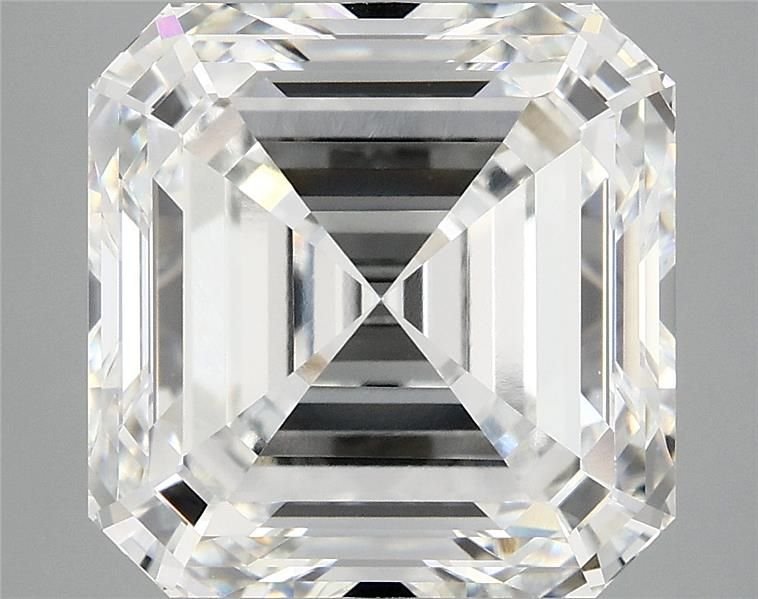 8.22ct F VVS2 Excellent Cut Asscher Lab Grown Diamond