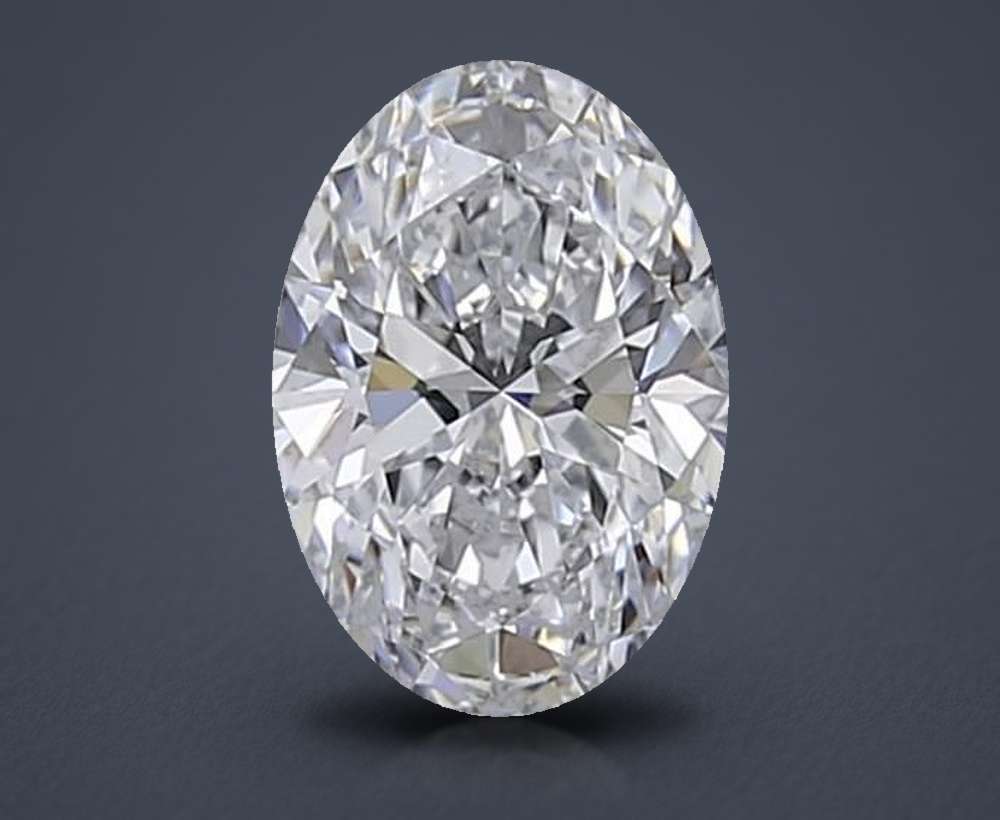 0.83 Carat Oval Lab Diamond