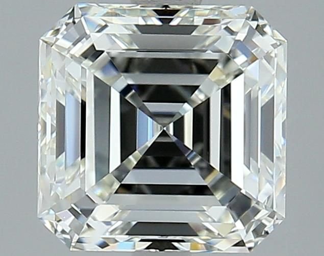 3.03ct J VVS1 Rare Carat Ideal Cut Asscher Diamond