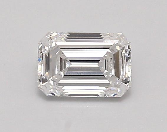 0.78ct D VVS2 Very Good Cut Emerald Lab Grown Diamond