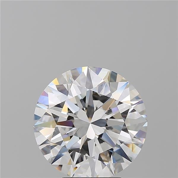 5.05ct D FL Rare Carat Ideal Cut Round Diamond