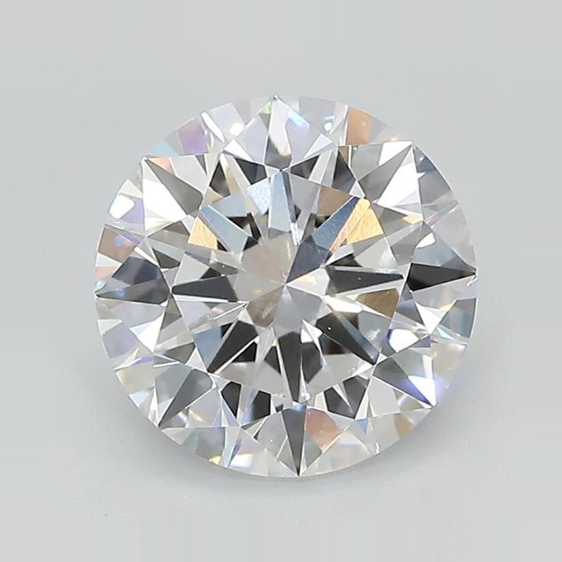 2.50ct D VS1 Excellent Cut Round Lab Grown Diamond