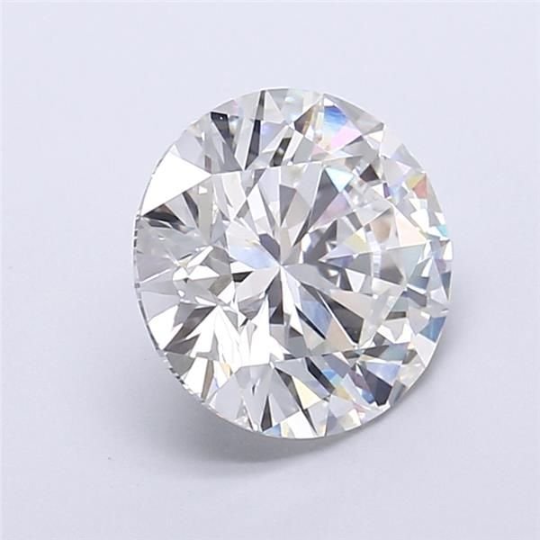 5.51ct E VVS2 Rare Carat Ideal Cut Round Lab Grown Diamond