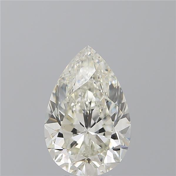 5.01ct K SI1 Very Good Cut Pear Diamond