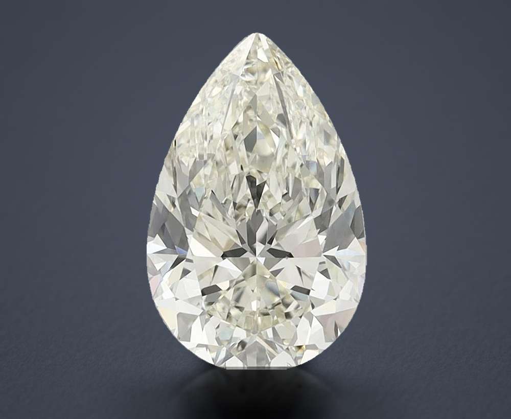 5.01 Carat Pear Natural Diamond