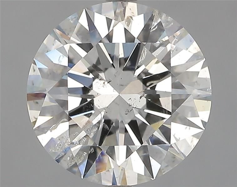 3.02ct G SI2 Excellent Cut Round Diamond