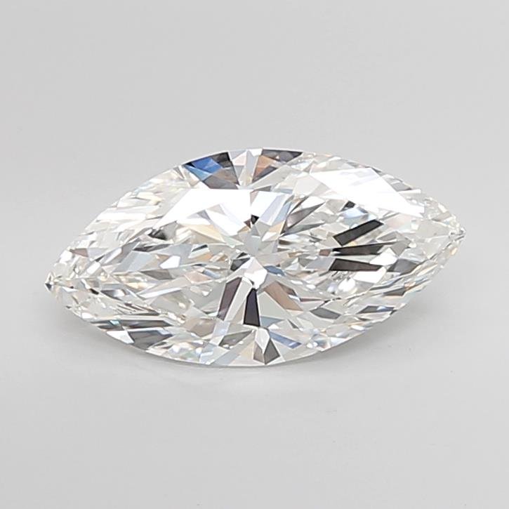 3.74ct F VVS2 Rare Carat Ideal Cut Marquise Lab Grown Diamond