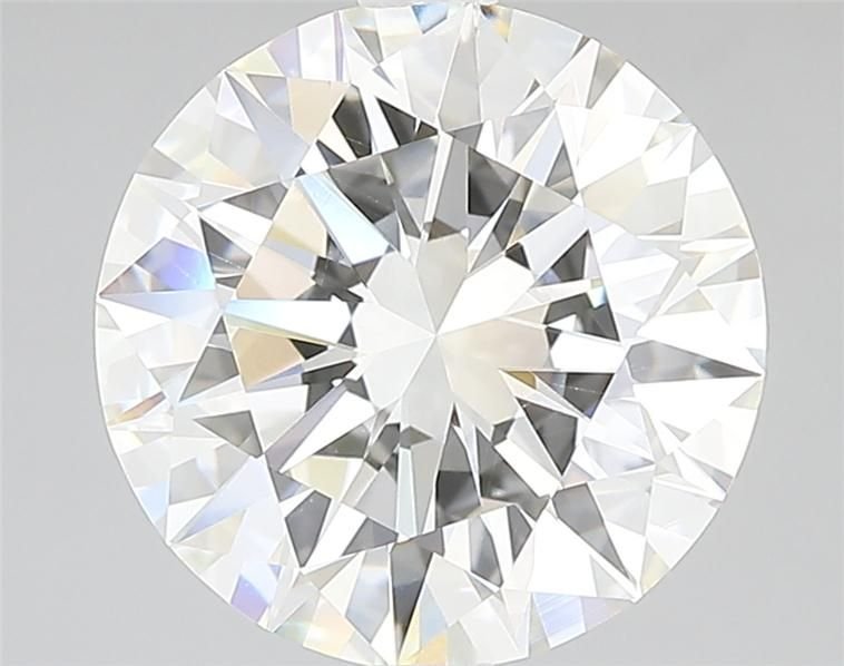 4.03ct I VS2 Rare Carat Ideal Cut Round Diamond