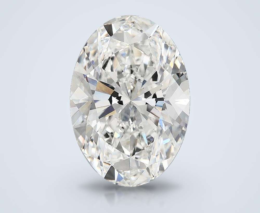 6.31 Carat Oval Lab Diamond