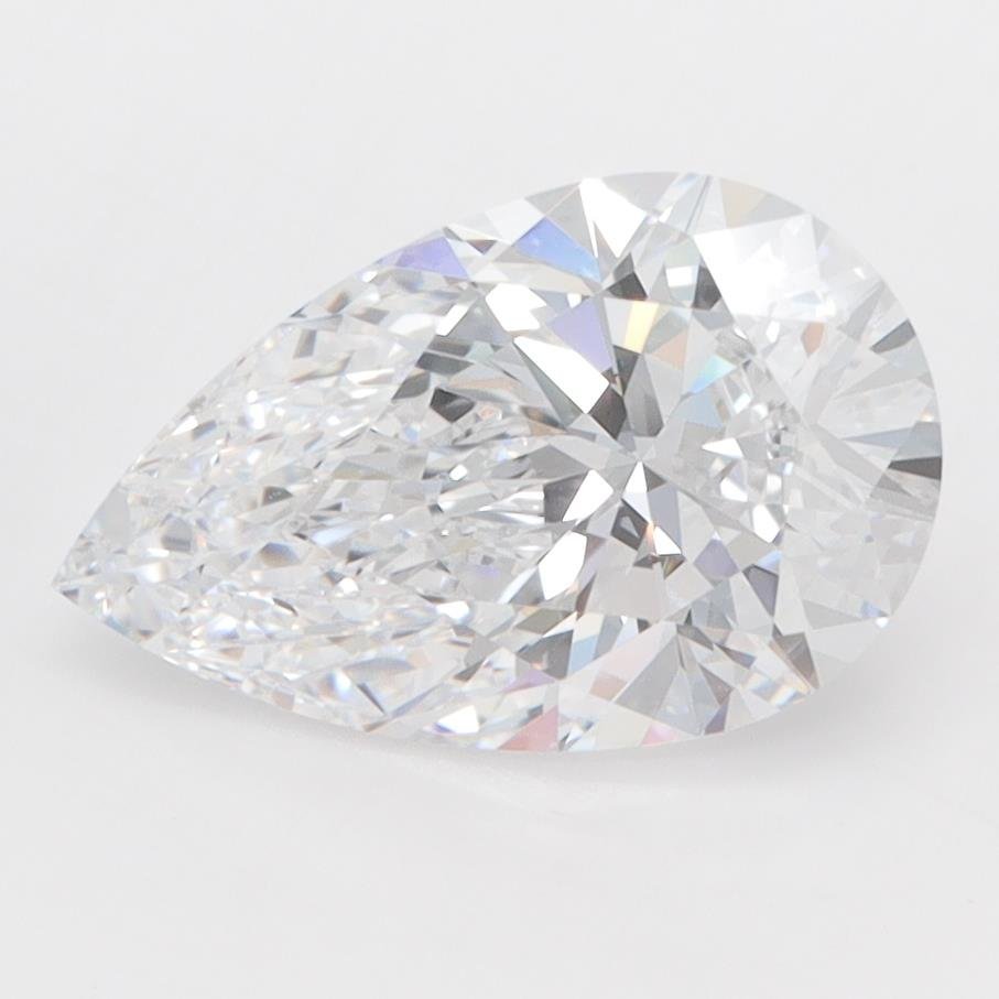 2.06ct D VS1 Rare Carat Ideal Cut Pear Lab Grown Diamond