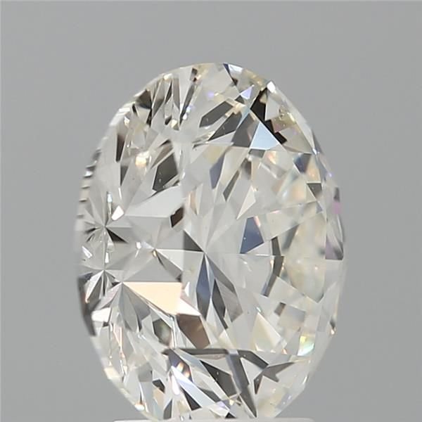 4.02ct K SI1 Rare Carat Ideal Cut Round Diamond