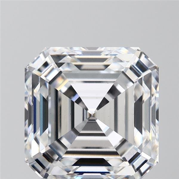 4.04ct E VS1 Rare Carat Ideal Cut Asscher Lab Grown Diamond