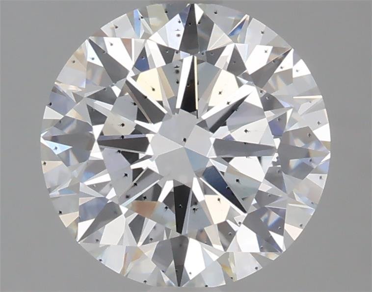 2.07ct F SI2 Excellent Cut Round Lab Grown Diamond