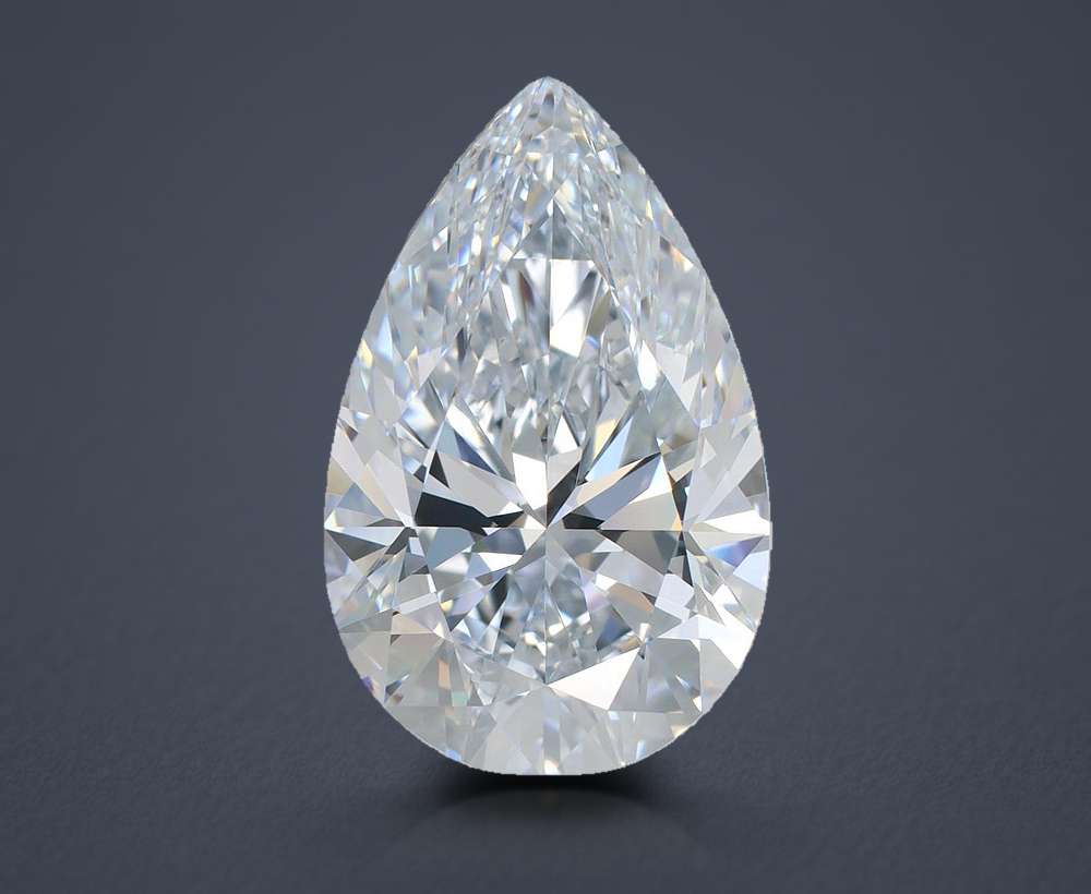 7.13 Carat Pear Lab Diamond