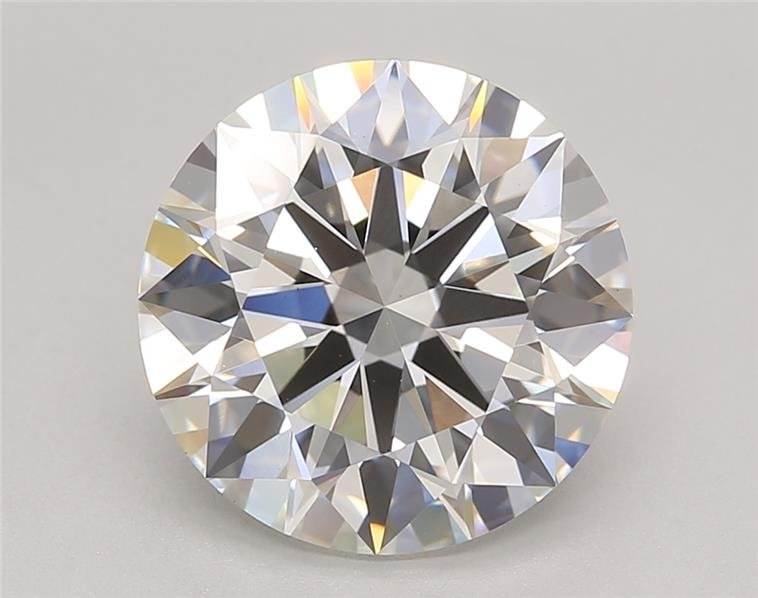 4.67ct F VS1 Rare Carat Ideal Cut Round Lab Grown Diamond