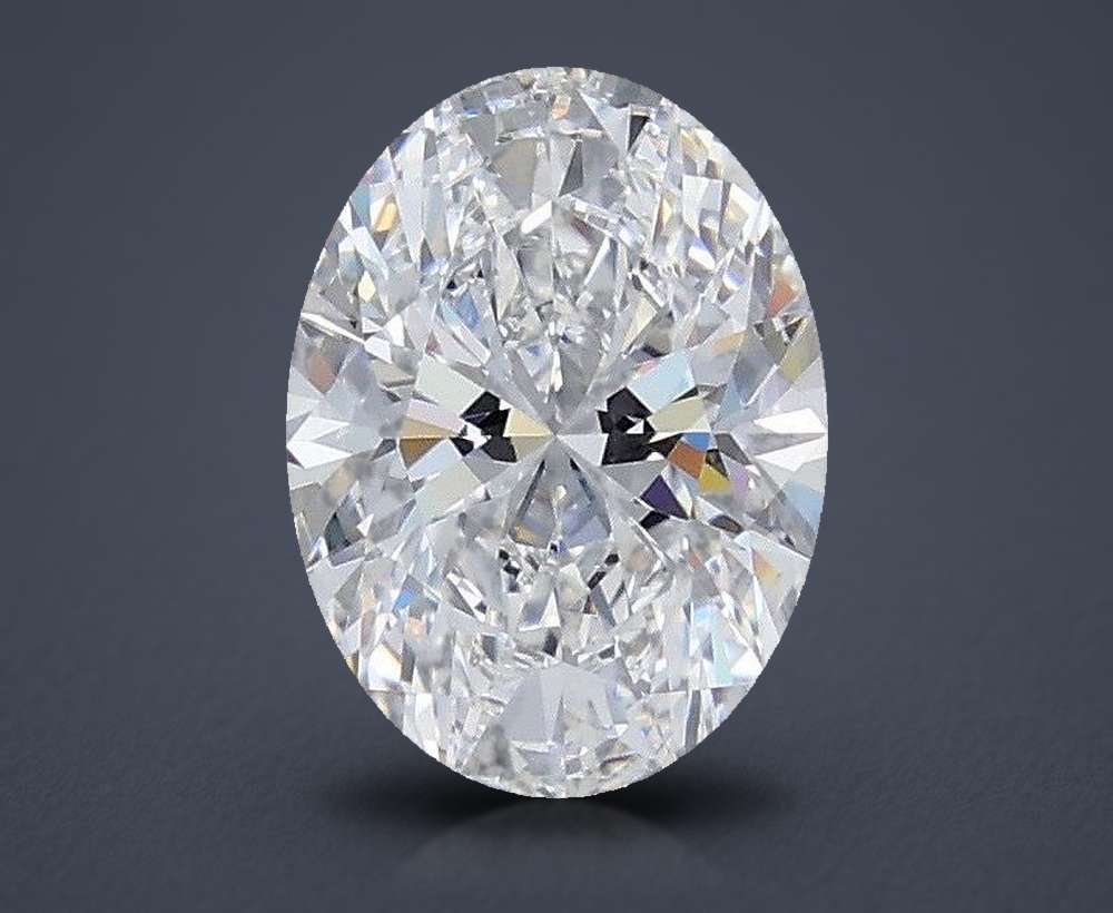 1.41 Carat Oval Lab Diamond