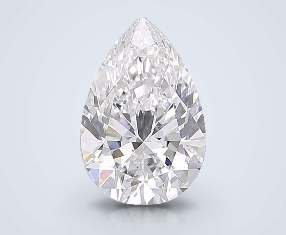 1.50 Carat Pear Lab Diamond
