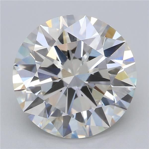 5.05ct H VVS2 Rare Carat Ideal Cut Round Lab Grown Diamond