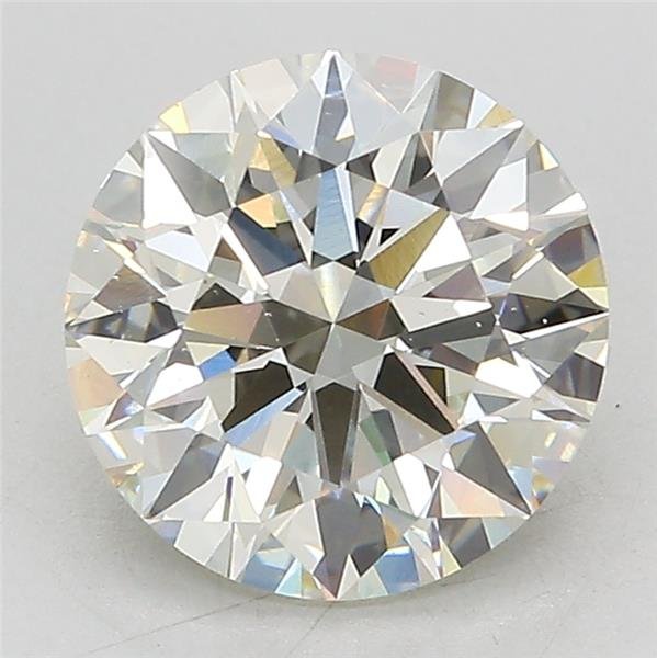 3.00ct J VS2 Excellent Cut Round Lab Grown Diamond