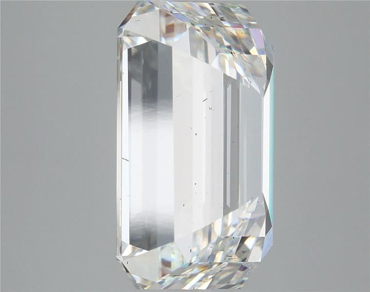 8.35ct F SI2 Excellent Cut Emerald Lab Grown Diamond