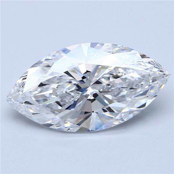 7.51ct E VS2 Rare Carat Ideal Cut Marquise Lab Grown Diamond