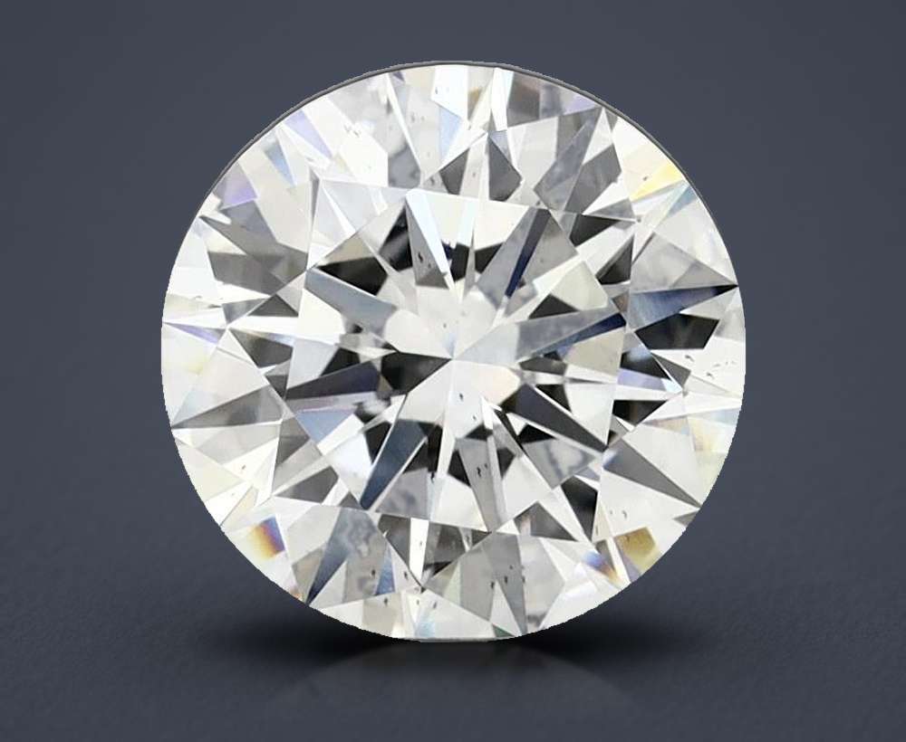 3.20 Carat Round Lab Diamond