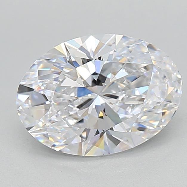 1.21ct D VS1 Rare Carat Ideal Cut Oval Lab Grown Diamond