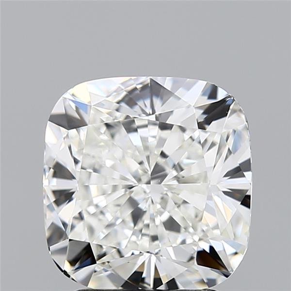 3.12ct I VVS2 Rare Carat Ideal Cut Cushion Lab Grown Diamond