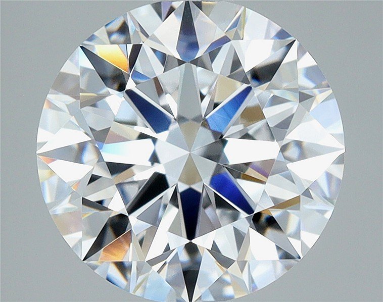 1.74ct D FL Rare Carat Ideal Cut Round Diamond
