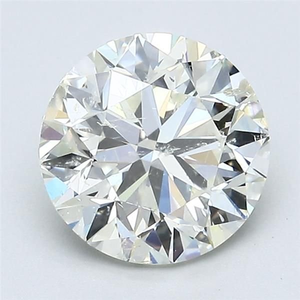 2.01ct K SI2 Very Good Cut Round Diamond