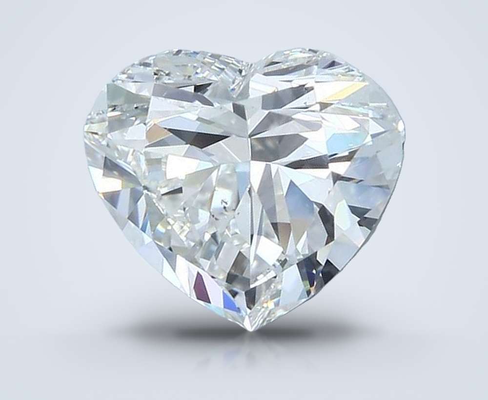 4.02 Carat Heart Natural Diamond