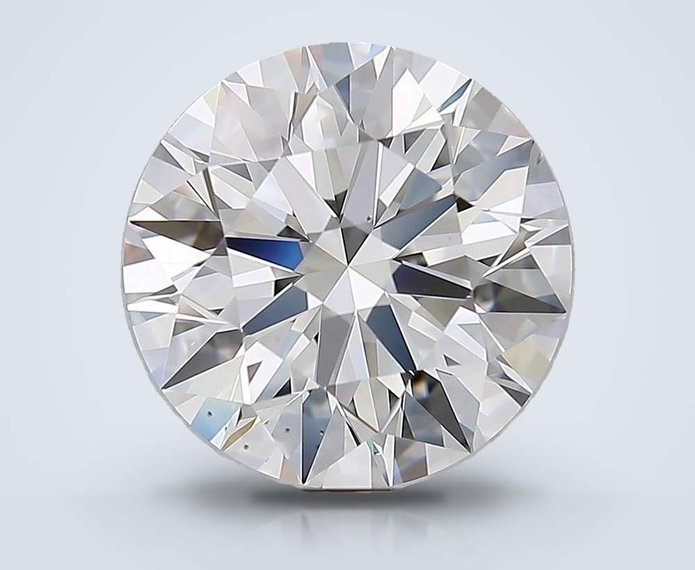 5.41 Carat Round Natural Diamond
